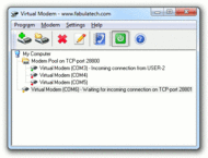 Virtual Modem screenshot